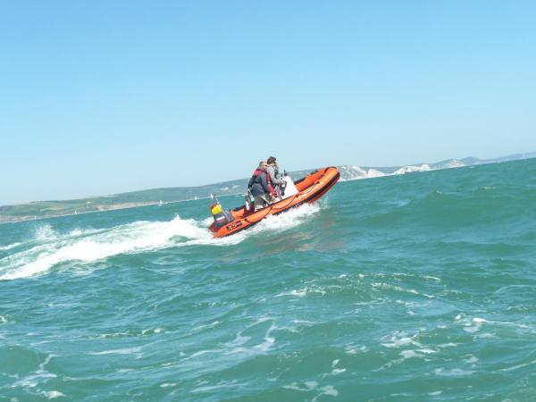 its rough weymouth bay gusting force 6 /7