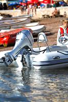 Highfield's aluminium hulls make the 390 perfect for beaching without having to worry about damaging your hull.