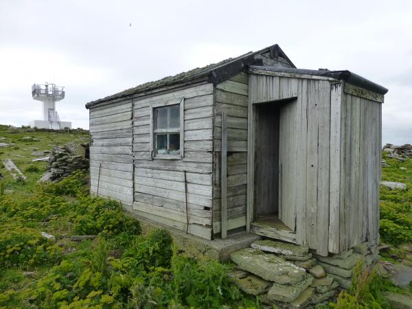 Beacon and maintenace hut