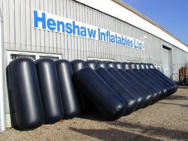 A shipment of fenders ready for delivery to a 65 metre yacht