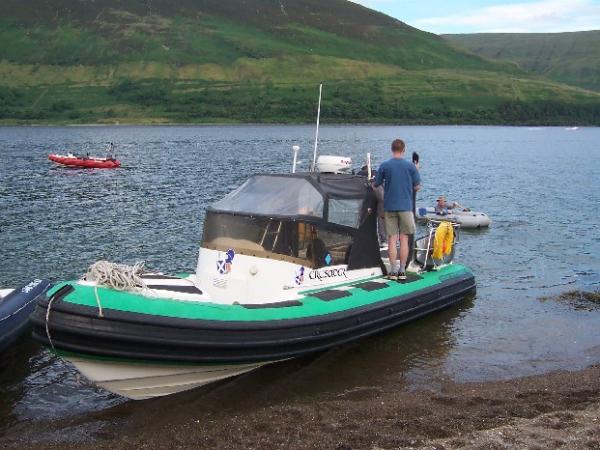 Old crusader loch striven