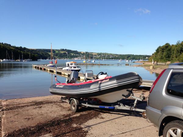 Bombard 5m at Galmpton (boat for sale if interested!)