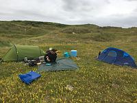 Gruniart bay wild camping.