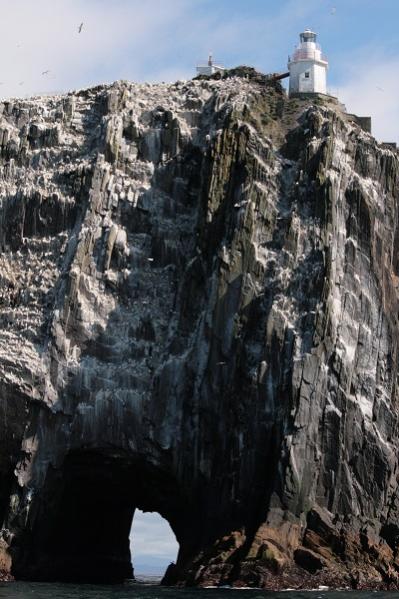 The legendary and completely natural tunnel through the Bull Rock. I got through for the first time in 2015 after passing many times as conditions need to be good. Great care is required for pot markers at both ends. Fouling a prop at either end would be bad news.