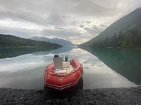Kenai Lake, Alaska. Our 1st tent camping trip in the boat.