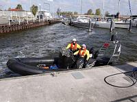 Time to refuel at Kreslin Marina Germany