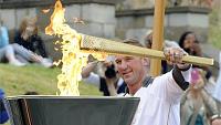 Day 70 of the Olympic Torch Relay - Hampton Court to Tower Bridge