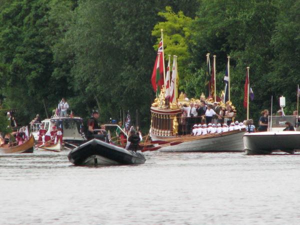 Magna Carta 800th Boating Parade Gloriana 13 & 14 June 15