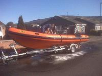 Another friends boat Ocean Pro 6.5 suzi 150