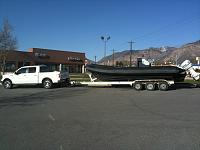 The day I bought the boat. "It's pretty big!"