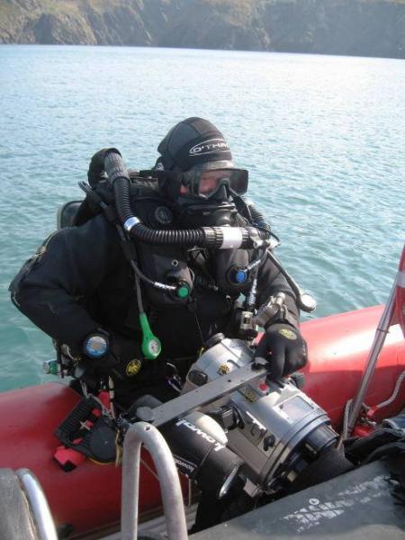 Dan Stevenson - Cameraman 'Deep Wreck Mysteries'