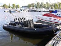 Parker ex demo rib which is now owned by greenpeace with 4 x S3J jockey seats