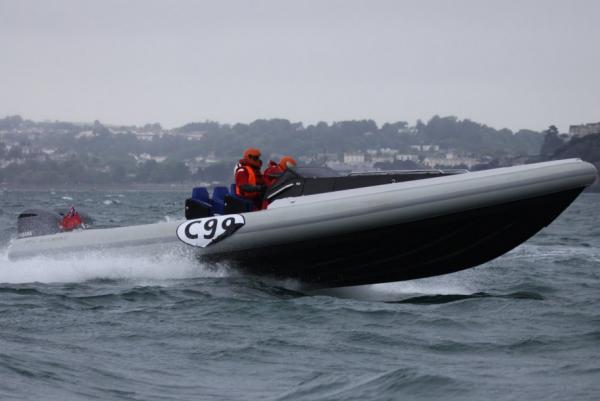 In action at the ORDA Torquay race 29th May 2011 where it came 1st in class and 3rd overall after 100 miles in force 6 conditions!